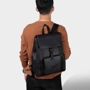 Sac à Dos Urbain Noir "L'Élégant"